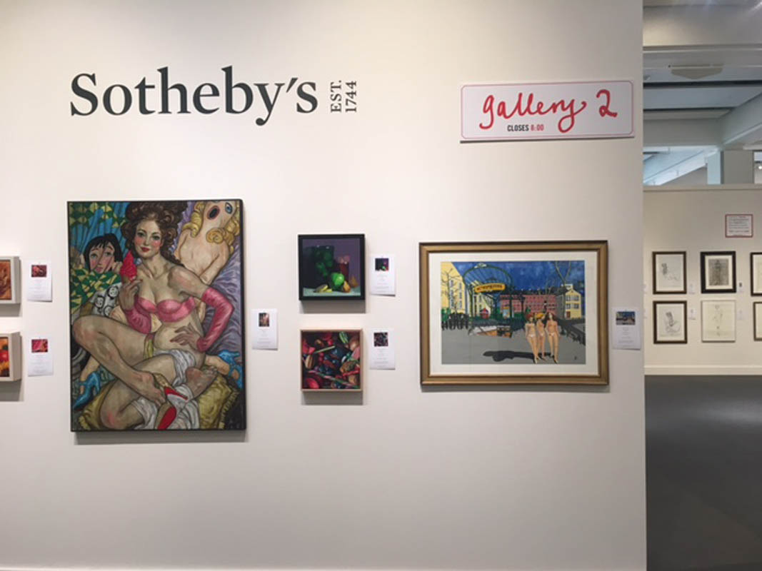 Philipp Humm Exhibitions Sotheby’s Charity auction with