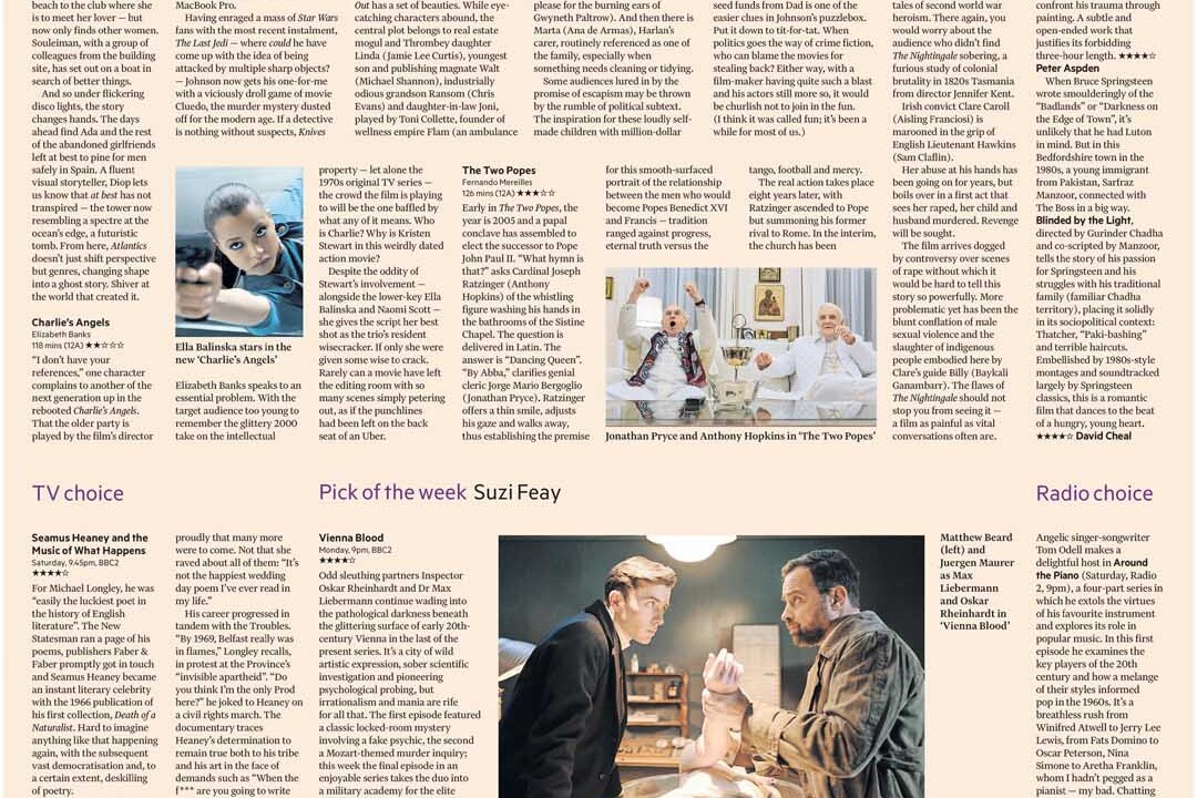 Financial Times Pick of the Week featuring Philipp Humm’s The Last Faust.