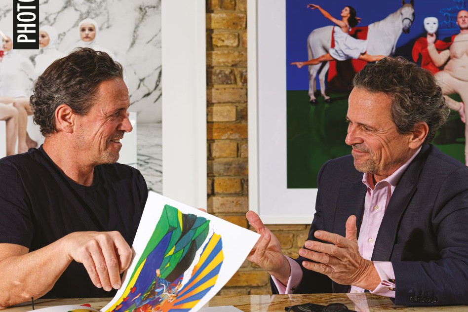 F22 Magazine editorial profile on artist Philipp Humm and interview