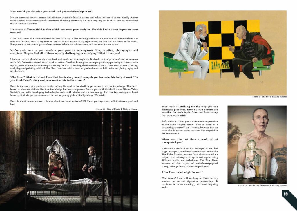 LUX Magazine interviews artist Philipp Humm