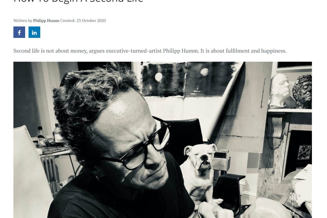 Billionaire magazine's piece by artist Philipp Humm