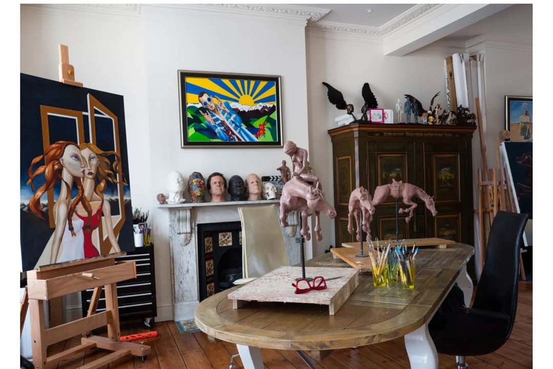 Livingetc magazine article featuring Philipp Humm’s home and art