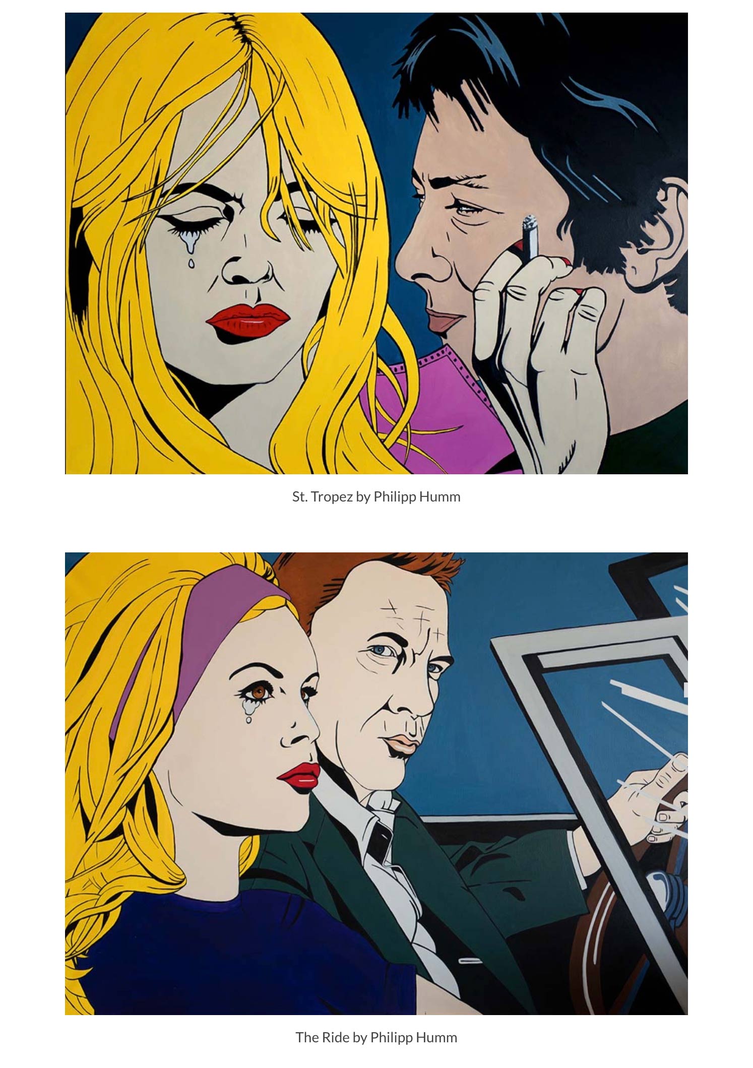 C-A-K-E Magazine contemporary art feature on Philipp Humm and Pop Expressionism