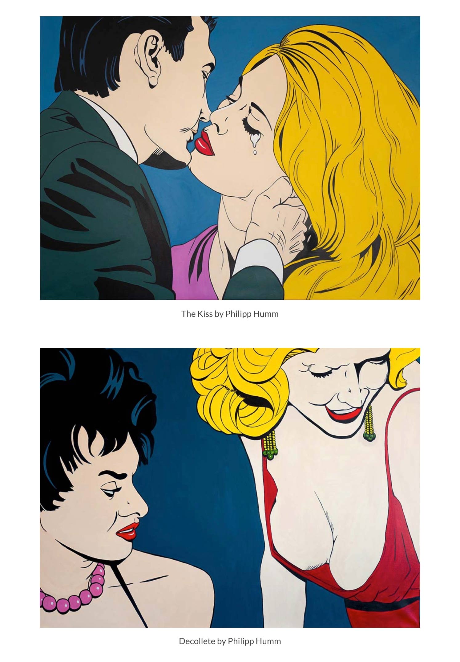 C-A-K-E Magazine contemporary art feature on Philipp Humm and Pop Expressionism